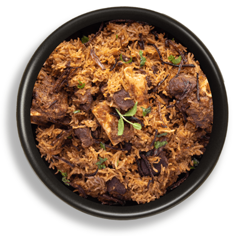 Goat Dum Biryani - A2C Indian Cuisine